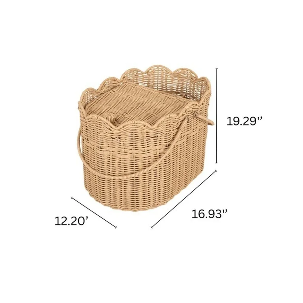 Better Homes & Gardens Rattan Picnic Basket